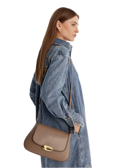 CALVIN KLEIN medium crossbody bag with engraved flap CALVIN KLEIN | LV04F3401GVFU